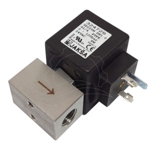 Electrovalvă Jakša XD220N 0-120bar G1/4'' PTFE 24V AC (324729)