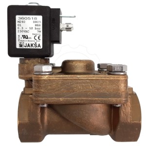 Electrovalvă Jakša M260 0.3-12bar G1'' NBR 230V AC (360518)