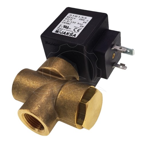 Elektrozawór Jakša BS3is 0,8–150 bar G3/8 cala PK 24V AC – części do myjni bezdotykowej