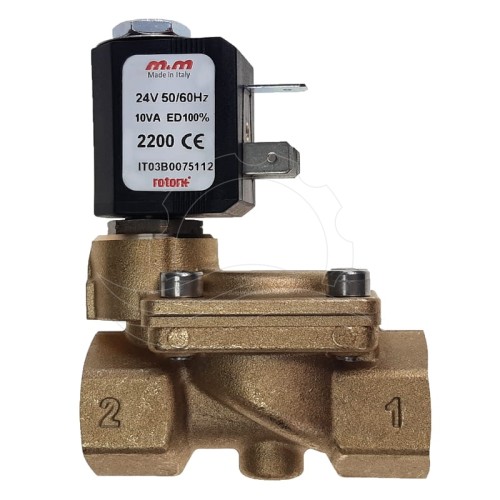 Elektrozawór M&amp;M  B205DBZ 0,3–16 bar G1/2 cala NBR 24V AC – część do myjni bezdotykowej