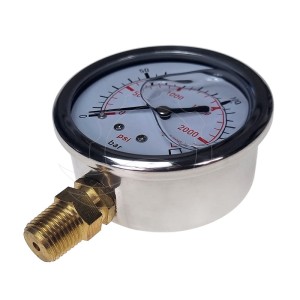 Manometru glicerină 0-160 bar 63 mm (racord inferior)