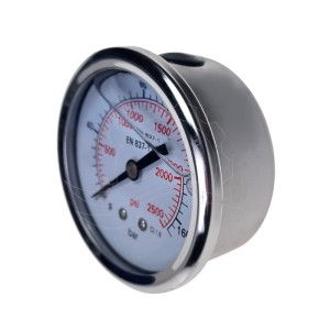 Manometru glicerină 0-6 bar 63 mm (conexiune spate)