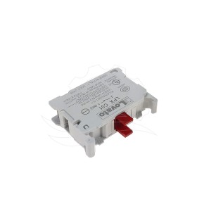 Element de contact NC cu buton cu apăsare Lovato LPX C01