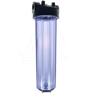 Carcasă transparentă pentru filtru de apă Big Blue 20" (conexiune G1")