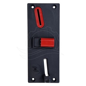 Panoul frontal al acceptorului de monede Comestero F3