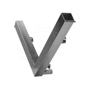 Compartiment dublu lateral pentru depozitarea lăncii, tip V, 70x70mm
